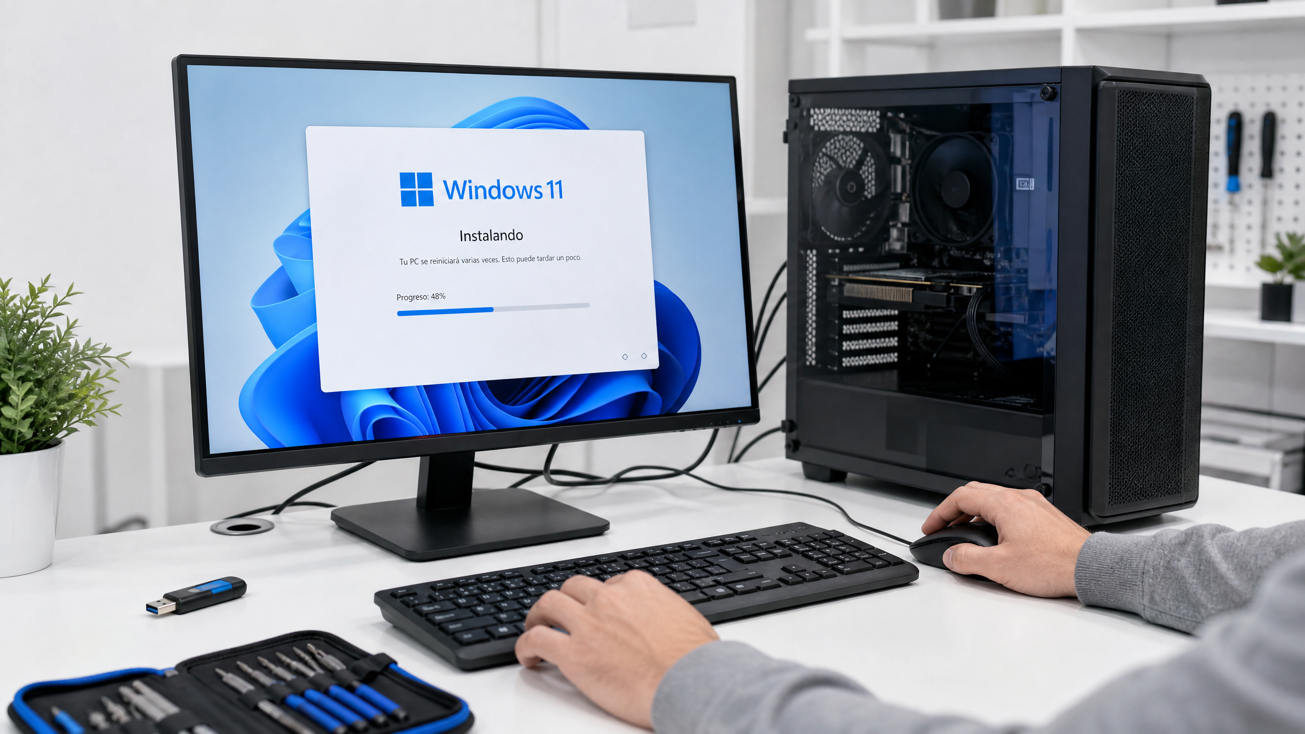 Instalacion de windows 11 en Cali